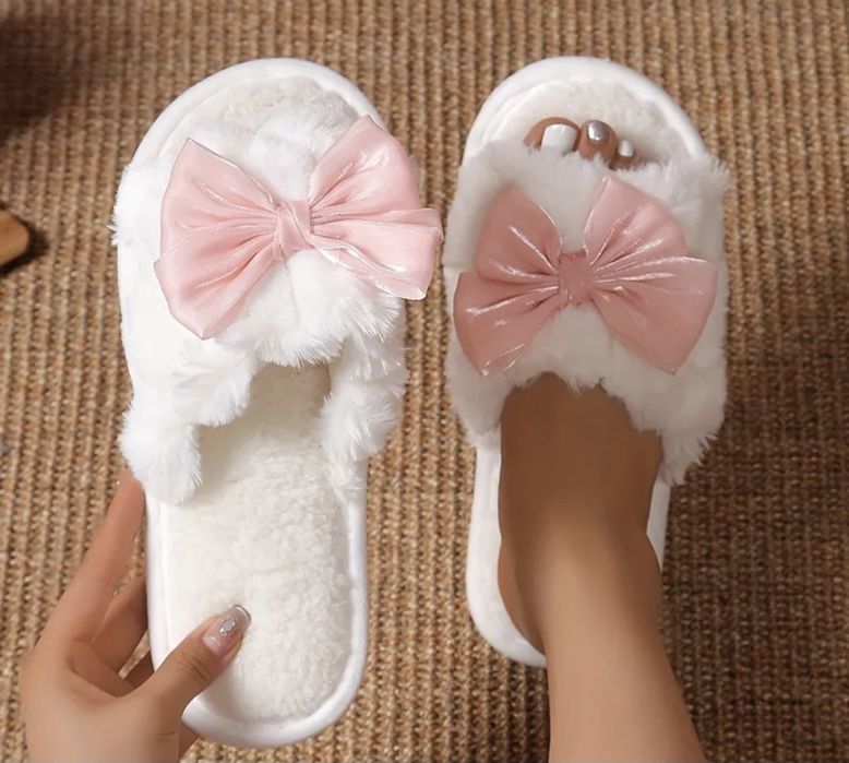 Дамски пухкави чехли