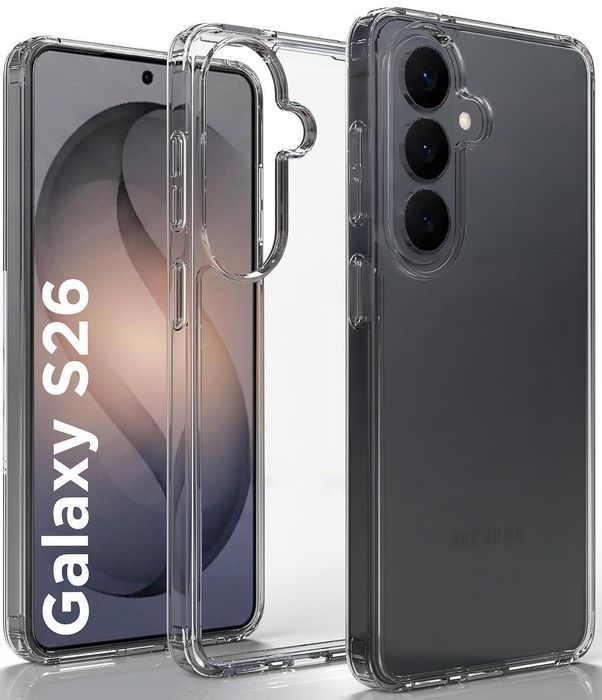 Прозрачен кейс space case за samsung galaxy s26+ plus