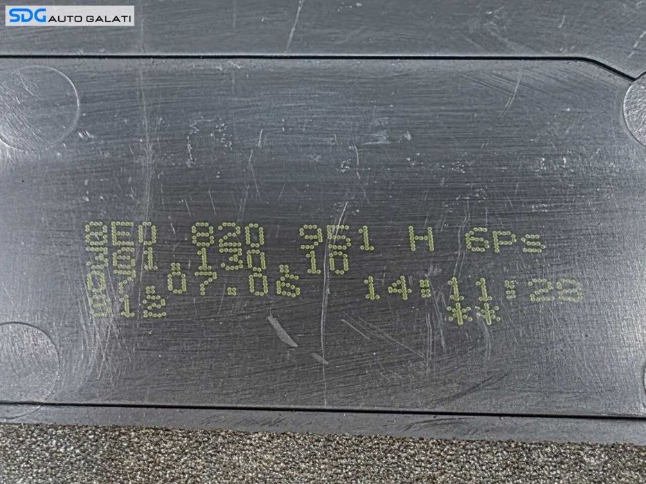 Grila Grile Gura Guri Aer Aerisire Ventilatie Bord Central Neagra Audi A4 B6 2001 - 2005 Cod 8E0820951H [N5053]