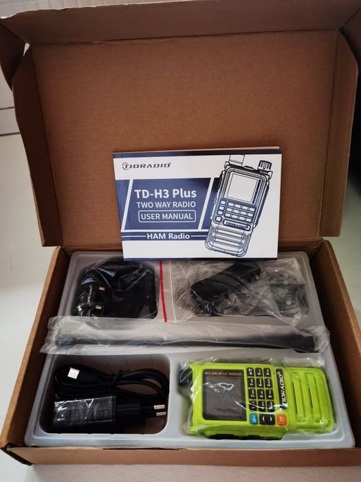TIDRADIO TD‑H3 Plus – Stație radio amatori Walkie‑Talkie Bluetooth, 5W