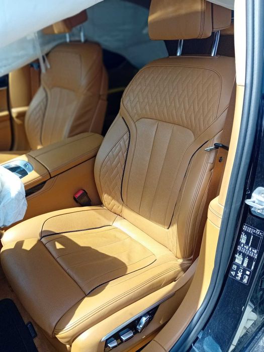 Interior piele crem BMW Seria 7 G11 2018