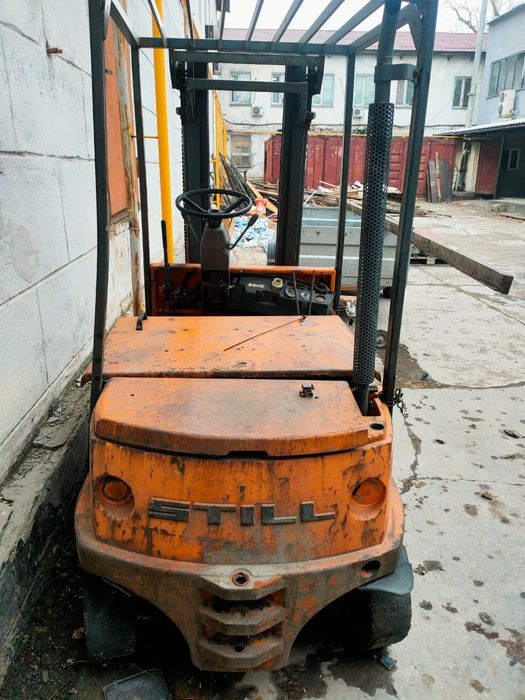 Вилочный погрузчик не на ходу