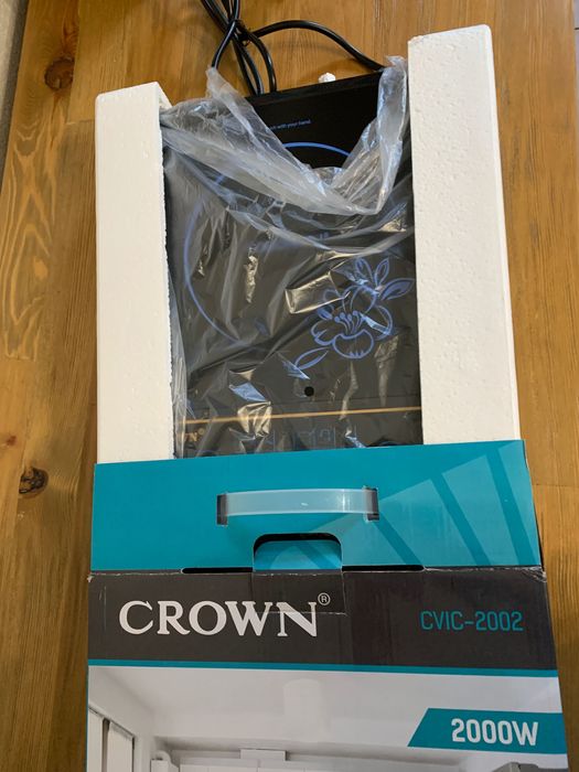 Преносим индукционен котлон CROWN