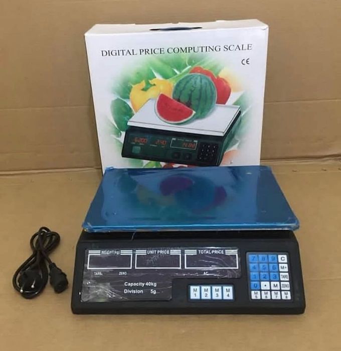 40 кг електронна везна в ново състояние