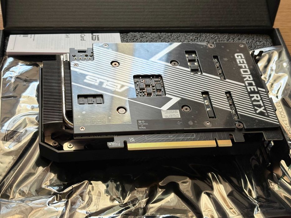 Placa video ASUS Dual GeForce RTX 3060 OC, 12GB, folosita
