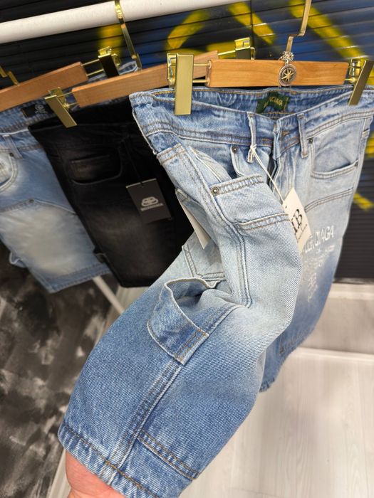 Bermude de blugi Balenciaga calitate TOP