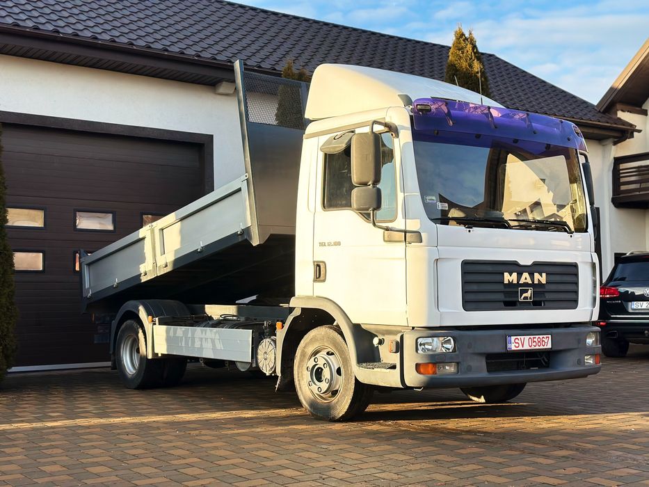 MAN TGL 12.180 Basculabil - Basculă 7.5 Tone
