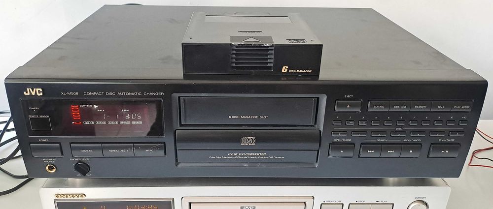 JVC XL-M508 Changer 6 Discuri + Sertar Individual Japan CD Player pt Amplificator