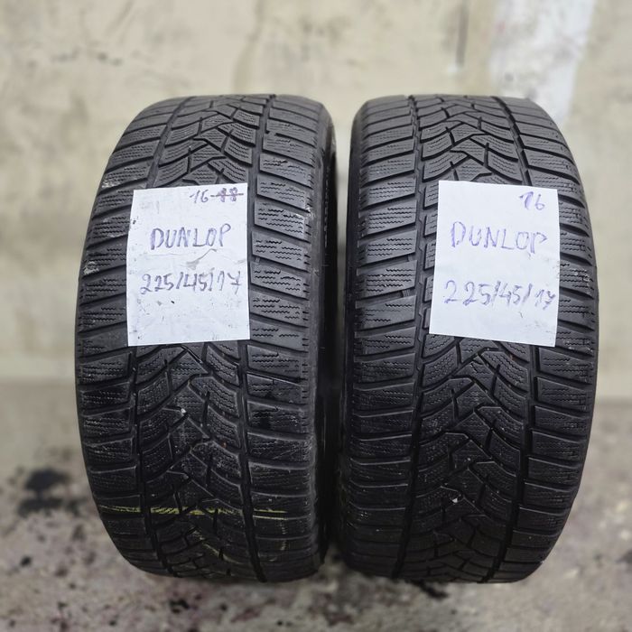 2×225/45/17 M+S.DUNLOP.Stare excelenta.