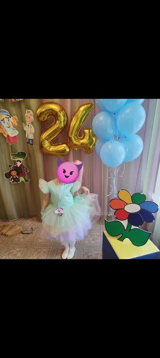 Продам платье радужное