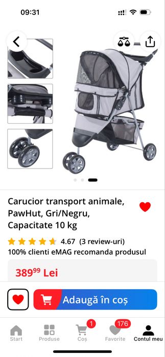 Carucior animale