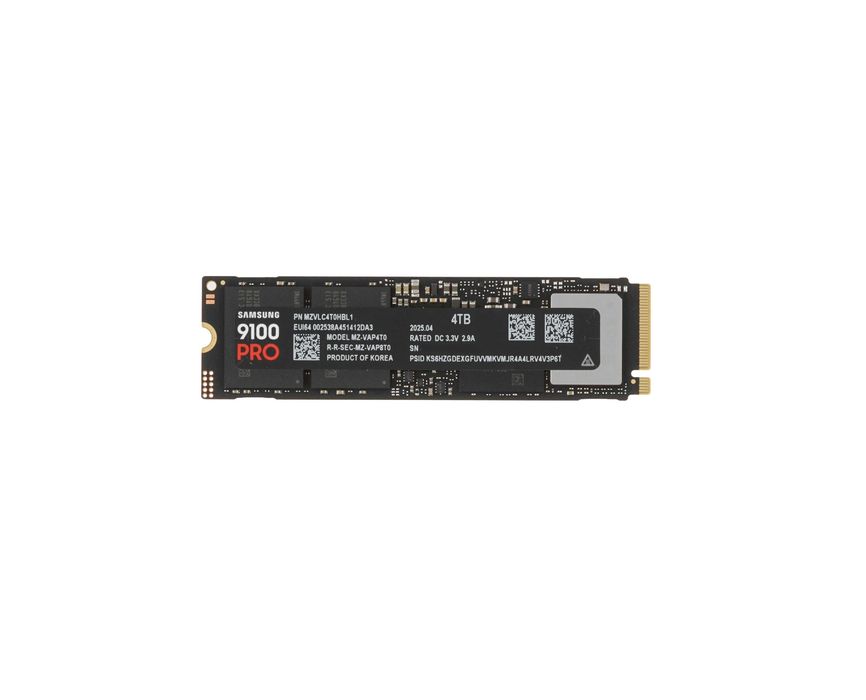 ' SSD Samsung 9100 Pro 4TB NVMe Gen5 M.2