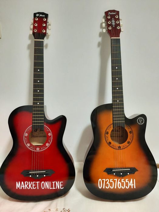 Chitara acustica 98cm 4/4 husa transport NOU