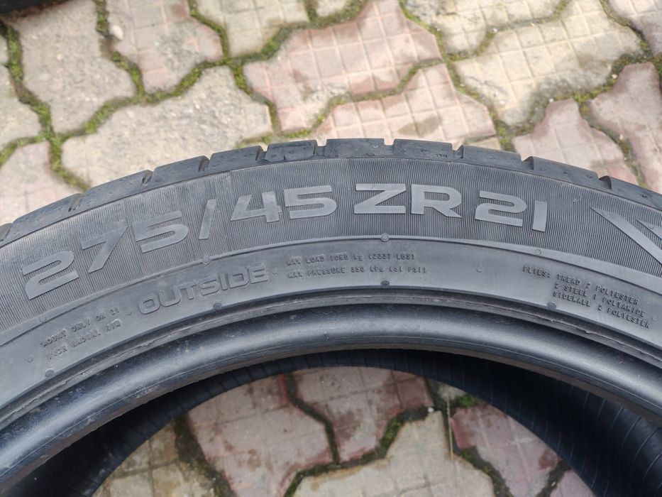 275 45 21,4buc vară Nokian,Power,Prof,2021,5mm