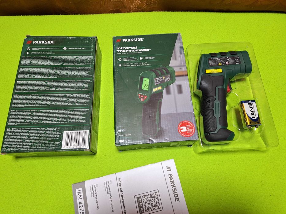 Termometru laser cu infrarosu, fara contact