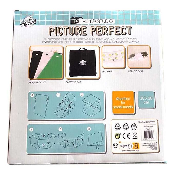 Безсенчеста софтбокс МИНИ ФОТОГРАФСКО СТУДИО