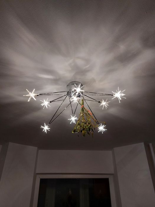 Lustra inox cu steluțe