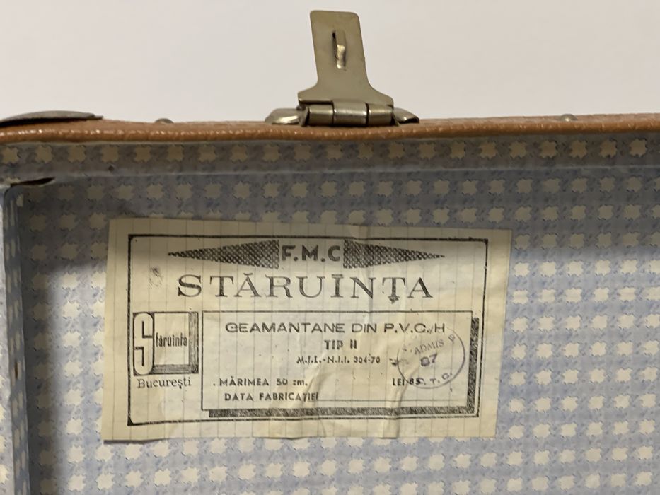 Geamantan vintage 1968