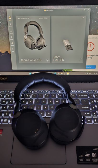 Jabra Evolve 2 85 + Jabra Link 380