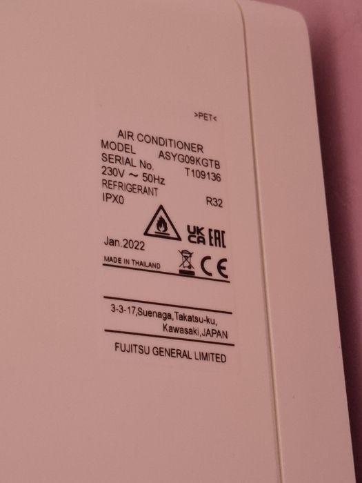 Fujitsu General 09KGTB/KGCA