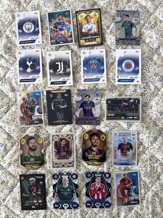 Карти Topps Match Attax 2025/2026 събирам, разменям, продавам
