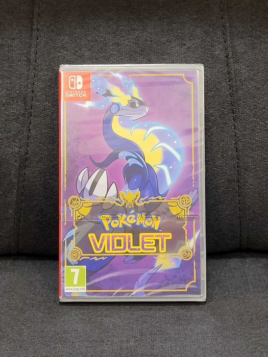 Pokemon Violet (Scarlet & Violet) pentru Nintendo Switch 1 & 2, joc nou și sigilat, în limba Engleză, 200 ron