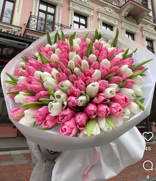 Тюльпаны доставка по городу