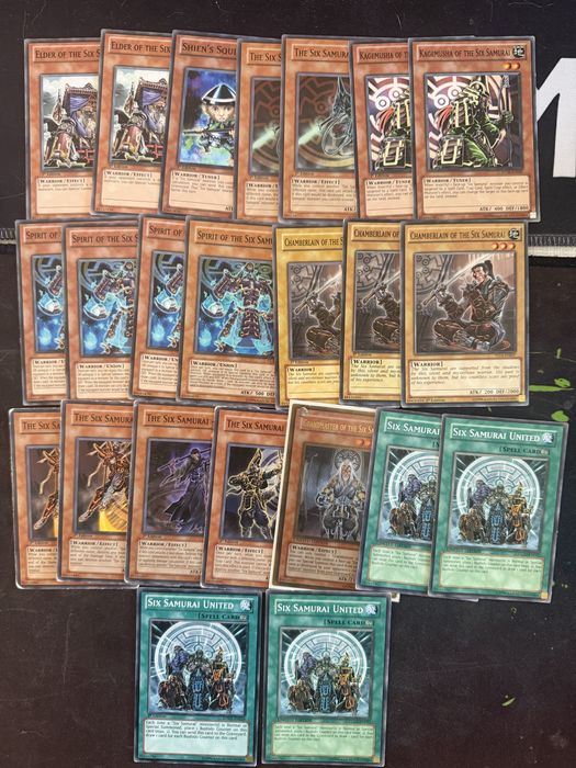 Yugioh Goat & Edison singles (cores)