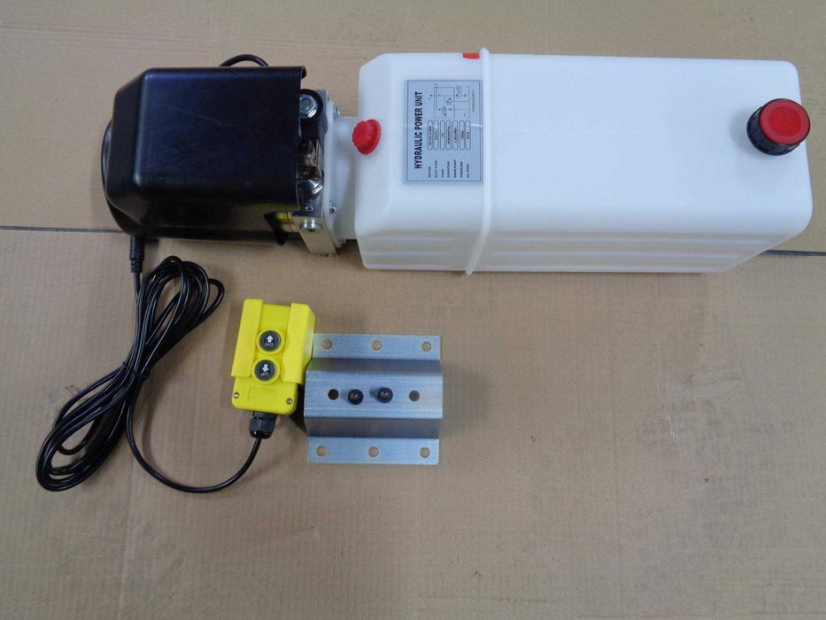Unitate hidraulica pompa basculare 3,9 litri/minut 12 VDC remorca agri