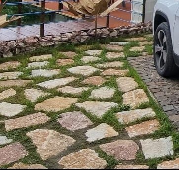 Pasi gradina japonezi ovali decorațiuni antichizati