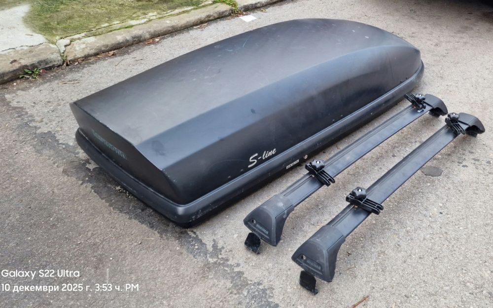 Автобокс за покрив + греди