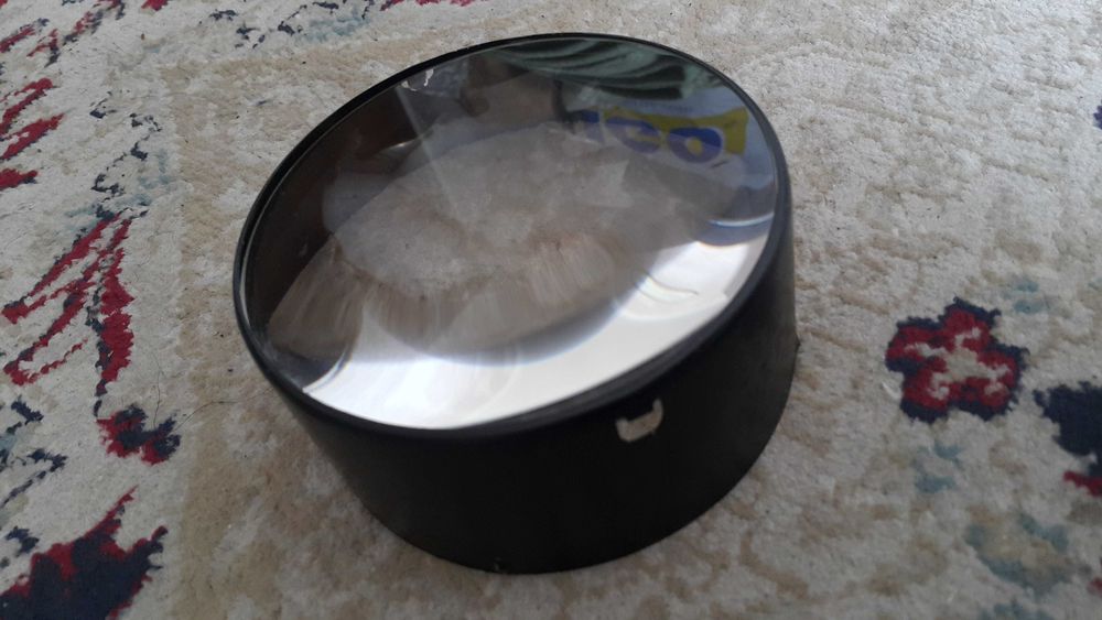 Лупа советская 11.5 см диаметр