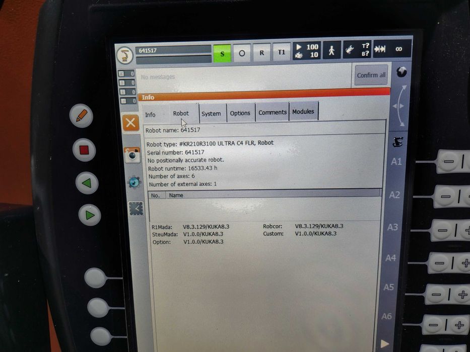 Robot Kuka KR210 R3100 Ultra KRC4 2015