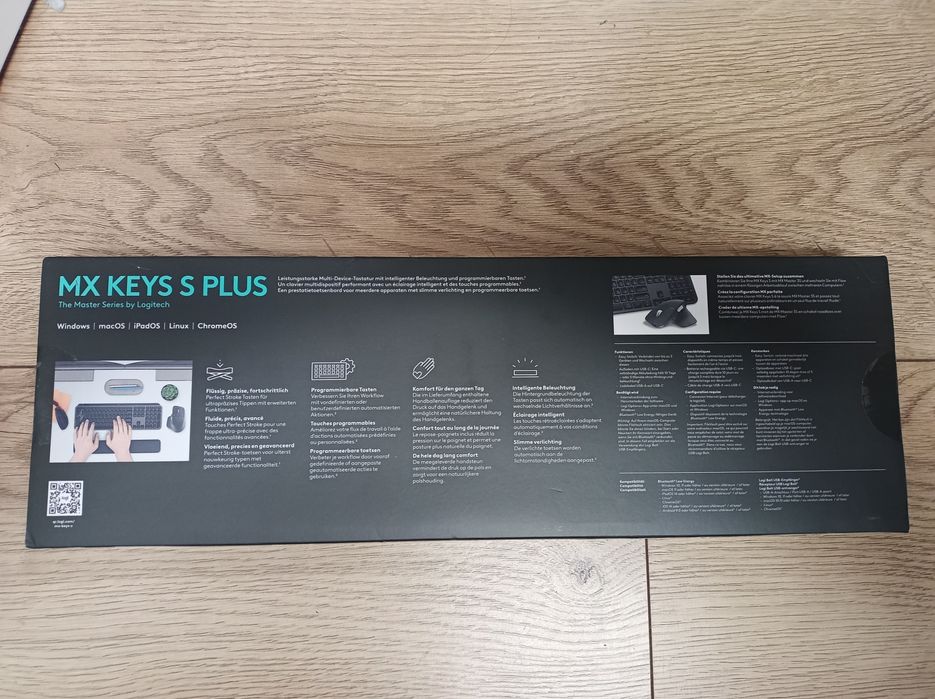 Tastatura Sigilata - Logitech MX Keys S Plus  Palmrest