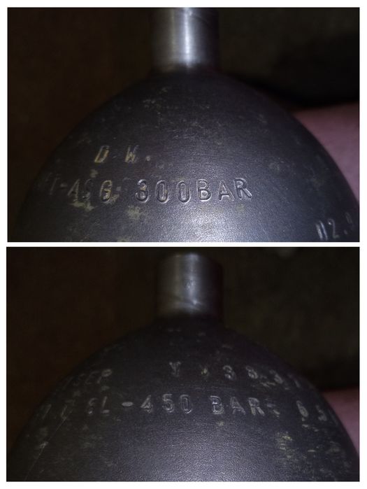 Продавам желязна бутилка Dräger - 1 брой - 6L - 300 BAR - АТМОСФЕРИ работно налягане