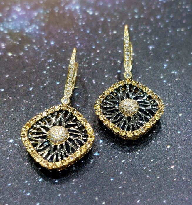 Продам золотые сережки