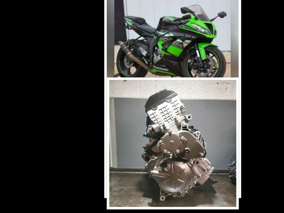 motor kawasaki ZX-6R ZX6R 636 2018 aprox 16000 km