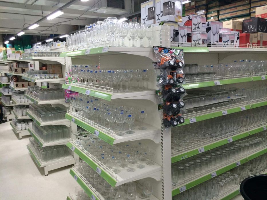 НОВИ ПО-НИСКИ ЦЕНИ Стелажи за магазини / супермаркети