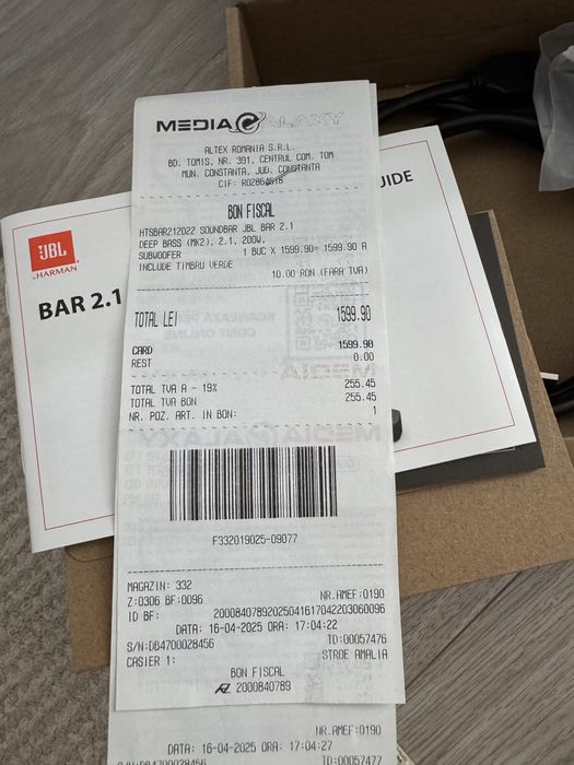JBL Deep BAR 2.1