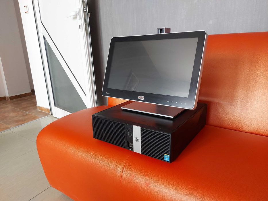 POS система HP 15" (компютър+монитор+тъч скрийн) /Intel i5-4570/