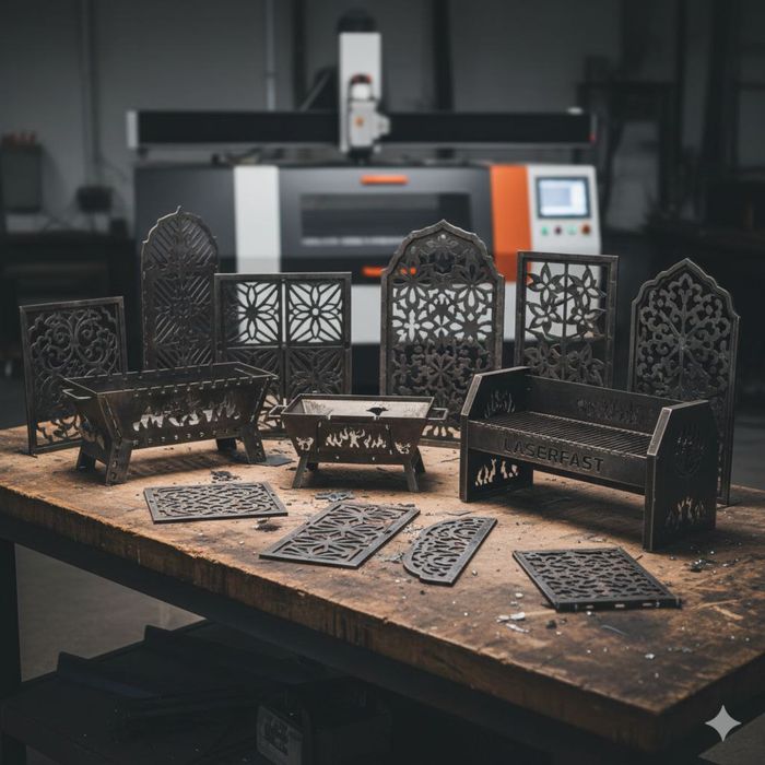 Услуга лазерная резка и гибка металла