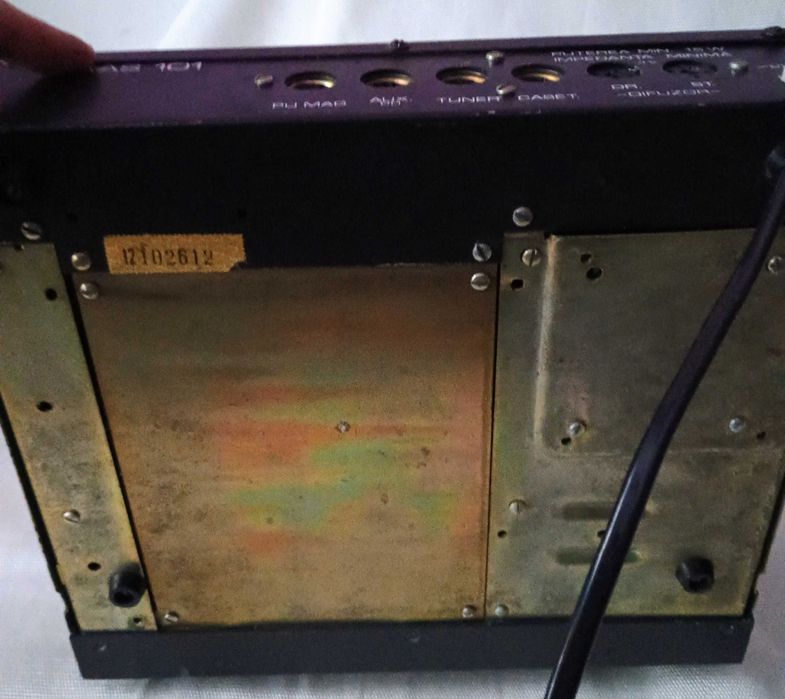 Amplificator romanesc   AAS 101 Electronica