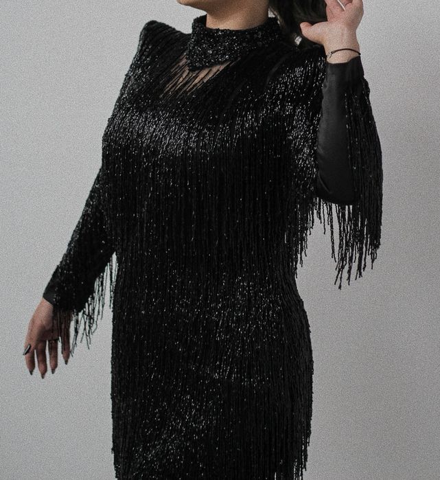 Rochie de seara neagra Luxury