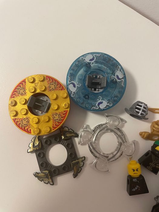 Lot Minifigurine Lego Ninjago Zane Dx Garmadon