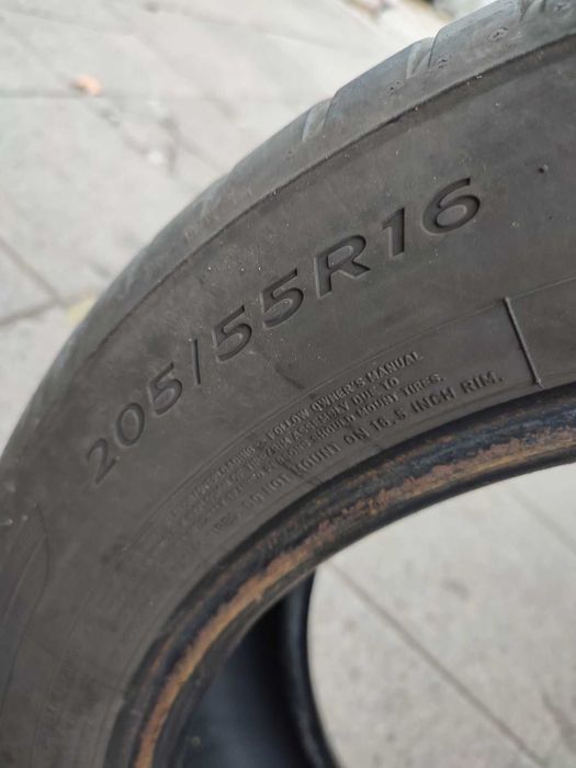 Комплект 4 бр. летни гуми Dunlop 205/55 R16 - DOT 2019 - изгодно