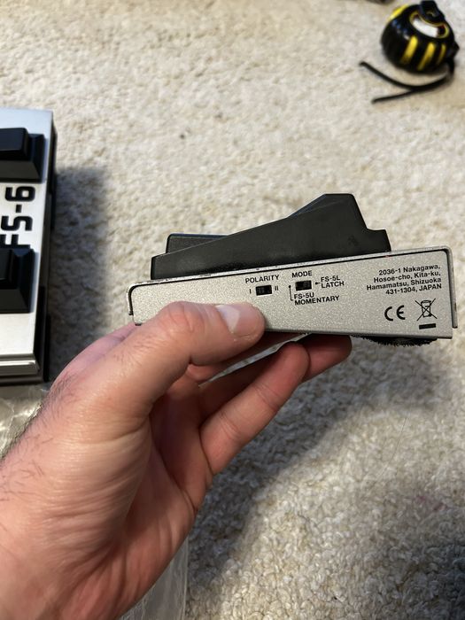 BOSS FS-7 pedala switch chitara