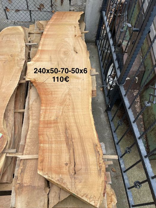 Янове от сух дъб за маси/плотове