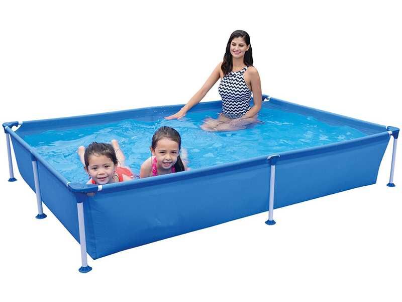 НОВИ! Басейн с метална рамка 228х159x42см 1150л
