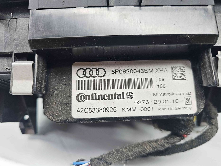 Panou comanda clima Audi A3 Sportback (8PA) [Fabr 2004-2013] Facelift