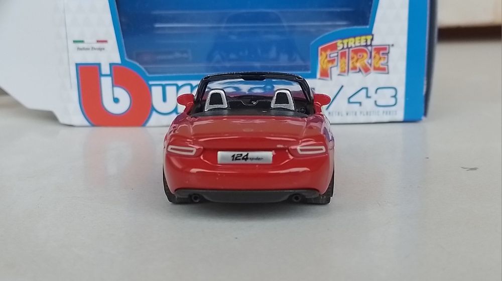 Fiat 124 Spider, мащаб 1/43